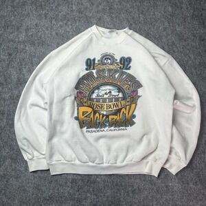 Vintage 1992 Rose Bowl Washington Huskies Crewneck Sweatshirt XL USA Made